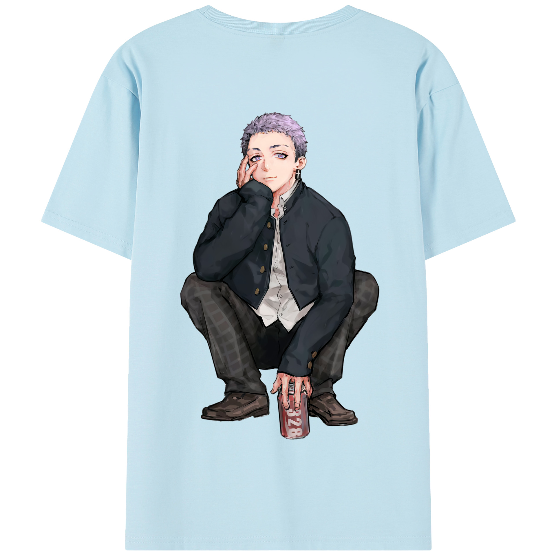 （画像用） 東京リベンジャーズ Tokyo Revengers 綿100％半袖Tシャツ（背面プリント）